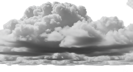 Gray cumulus cloud image