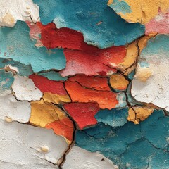 Abstract Painted Layers