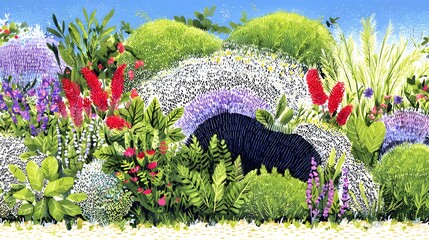 A Summer Garden's Embrace