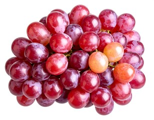 Fototapeta premium Close-up bunch of red grapes