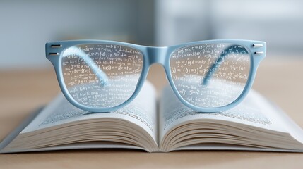 Equations Reveal New Perspectives Through Glasses Intellectual Vision Sees Complex Concepts Clearly