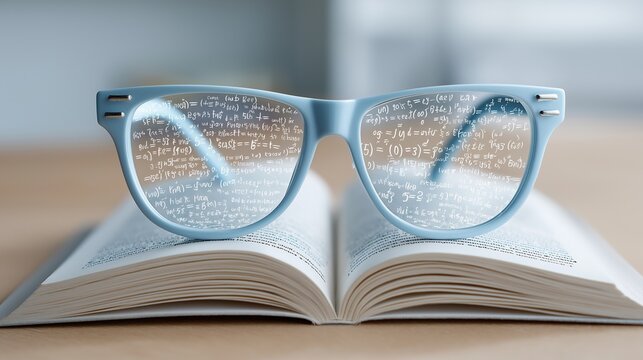 Equations Reveal New Perspectives Through Glasses Intellectual Vision Sees Complex Concepts Clearly