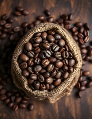 roasted coffee beans