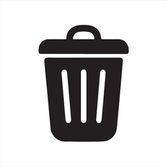 Wallet Silhouette Icon on White