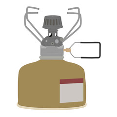 キャンプ　ガスコンロ1