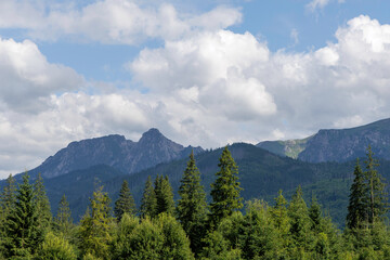 Fototapeta premium Majestic Mountain Peaks