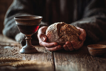 Bread and Wine of Communion