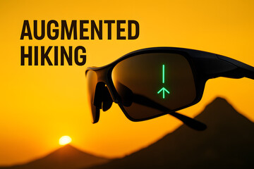 Augmented Reality Hiking Glasses with Trail Navigation for Outdoor Adventure