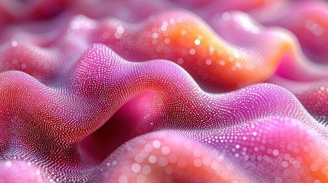 A vibrant 3D render, a digital tapestry of abstract shapes and swirling colors, pulsates with an ethereal energy, inviting the viewer to lose themselves within its depths 