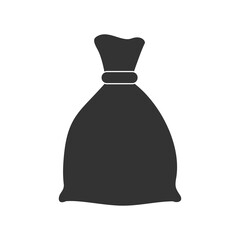 Money Bag icon isolated on transparent background