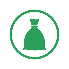 Money Bag icon isolated on transparent background