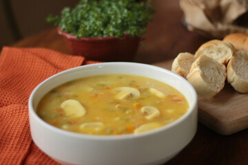 mushroom soup