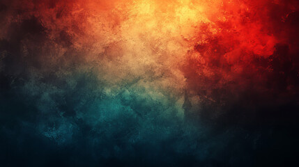 Obraz premium Dramatic smoke and fire abstract background with vibrant color gradients