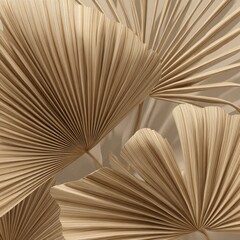 Dried Palm Leaves Texture