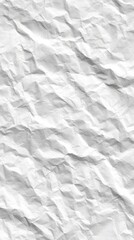 Obraz premium Crinkled white paper texture (3)