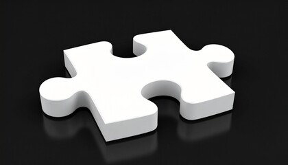 Anime-style 3D puzzle sculpture symbolizing communication
