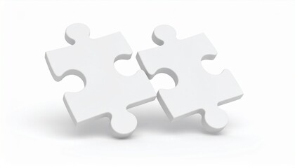 Anime-style 3D puzzle sculpture symbolizing communication
