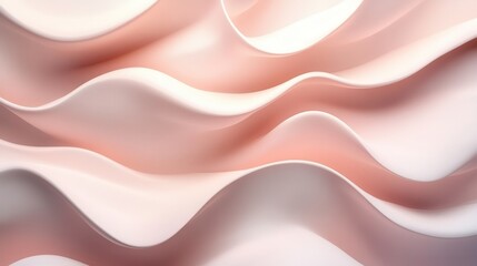 Fototapeta premium Abstract soft pink wavy texture