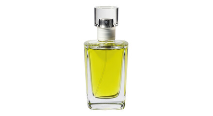 Isolated Bottle of Perfume