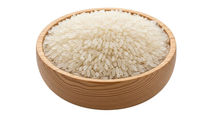 Isolated Rice in Bowl