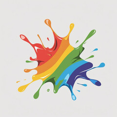 Rainbow Pride Splash
