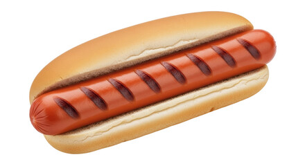 Isolated Classic Hot Dog
