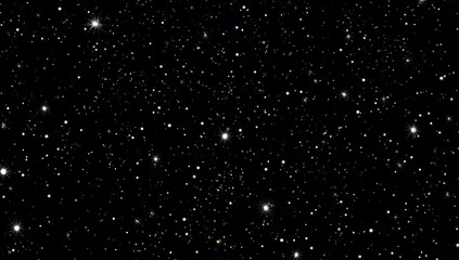 A vast expanse of space, densely populated with countless stars of varying sizes and colors