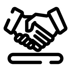 Shakehand icon