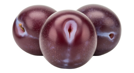 Isolated Plums
