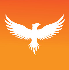 Phoenix Bird Icon Vector