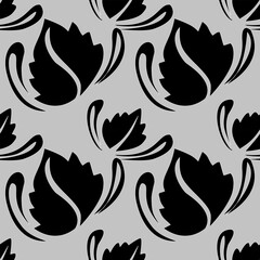 Ethnic background, seamless pattern, fabric traditional, motif ornament, ikat pattern, seamless geometric, doodles line, geometric and tribal-inspired, freehand drawing design, handmade Pattern.
