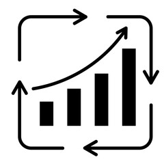 Continuous Improvement  Icon Element For Design