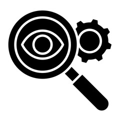 Transparent Glass  Icon Element For Design