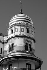Detail from an old Typical building from Sevilha, Andalusia, Spain