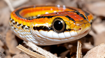 Fototapeta premium close up of a snake