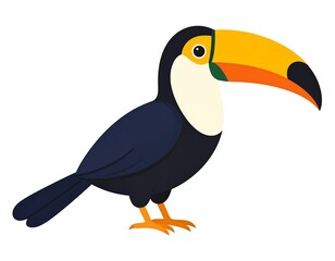 Cartoon toucan illustration