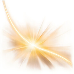 Obraz premium Cosmic explosion of light, bright, illustration, glowing, flash, shiny transparent background