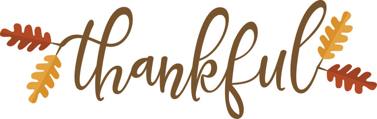 Obraz premium Thanksgiving Women Men Family Fall Graphic Thankful
