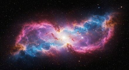 Cosmic Nebula A Celestial Dance of Light and Color