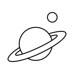 Planet Vector icon which can easily modify or edit