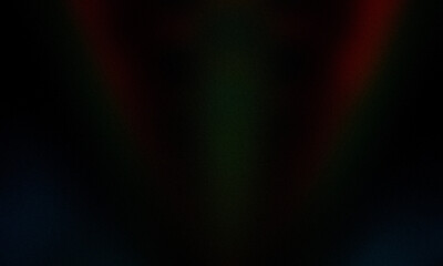 Dark grainy background with red and green light for overlay effects