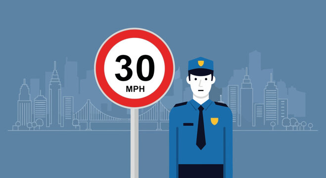 Enforcement In Urban Areas With A Thirty Miles Per Hour Speed Limit