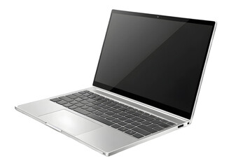 Laptop isolated on white background