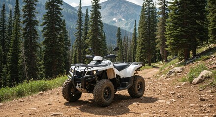 Exciting atv adventure through rocky mountain trails colorado outdoor photography nature scenic views