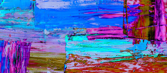 abstract oil painting