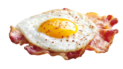 A freshly prepared sunny side up fried egg served on a clean white ceramic plate a classic and simple breakfast meal rich in protein and flavor ready to be enjoyed.