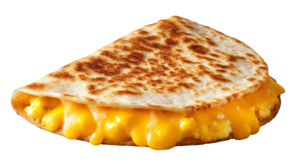Detailed close up macro photograph of a delicious homemade quea sandwich with fresh ingredients showcasing its texture and layers in a gourmet culinary presentation.