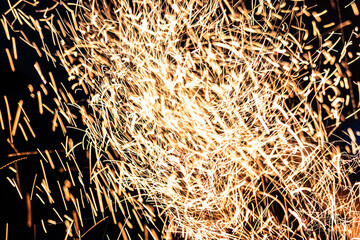 Fire Texture at Night