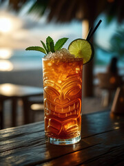 cocktail on the beach