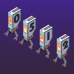 Fototapeta premium Space Robot 2